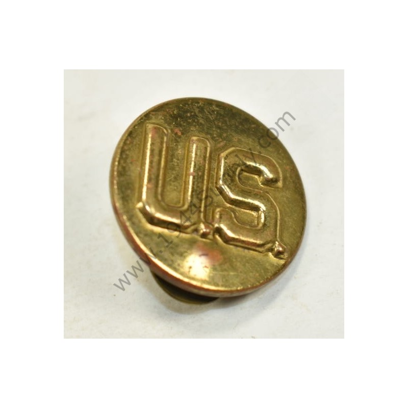 US monogramme 'Enlisted Men's' insigne de col  - 1