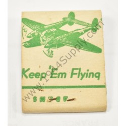 Livre d'allumettes, Keep 'Em Flying / On The Alert  - 1