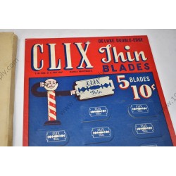 Clix Shaving blades shop display  - 2