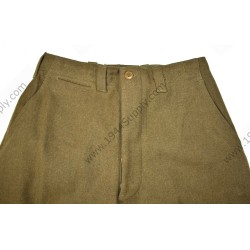 Pantalon en laine type M-1943, taille 34 x 34  - 2