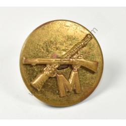 Collar disk, Infantry Company M, Enlisted Men  - 1