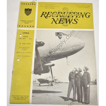 Recruiting News magazine, April 1942  - 1