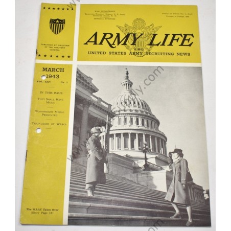 Army Life magazine, March 1943  - 1