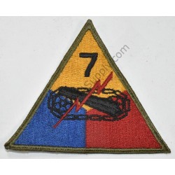 7th Armored Division patch  - 1