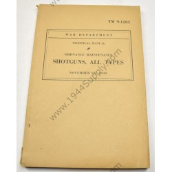 TM 9-1285 Shotguns, All Types  - 1