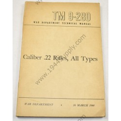 TM 9-280 Caliber.22 Rifles, All Types  - 1