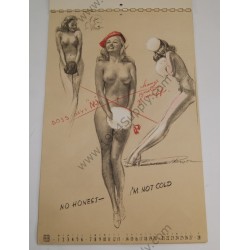MacPherson Artist's Sketch pad / Pin Up Calendar of 1943  - 4