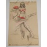 MacPherson Artist's Sketch pad / Pin Up Calendar of 1943  - 8