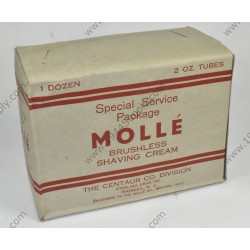 Mollé brushless shaving cream box  - 2