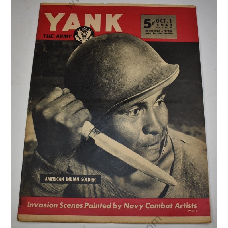 YANK magazine of October 1, 1943  - 1