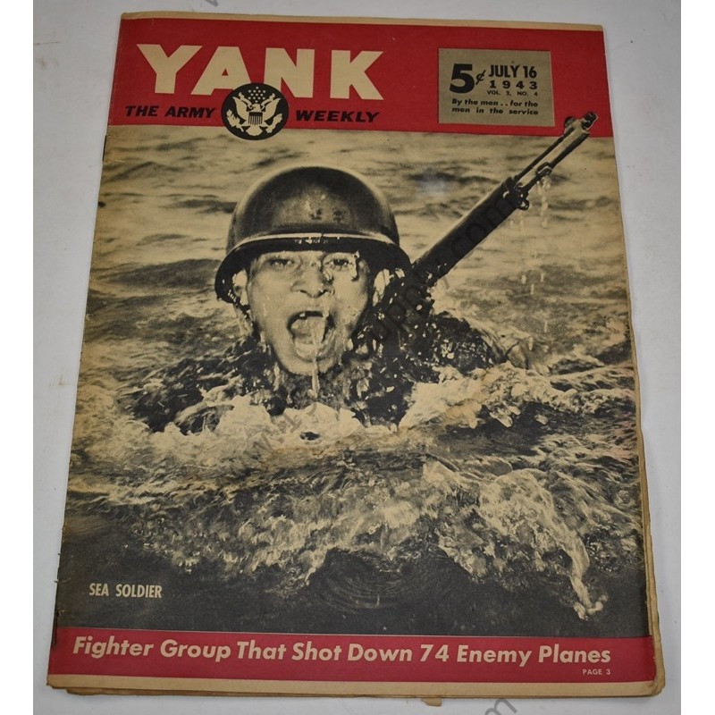 YANK magazine du 16 julliet 1943  - 1