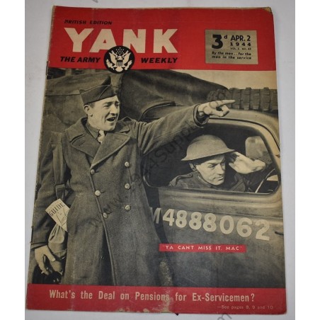 YANK magazine of April 2, 1944  - 1