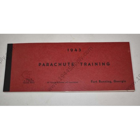 1943 Parachute Training booklet  - 1