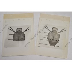 Two photos of Infantry field pack to be used for manuals  - 1