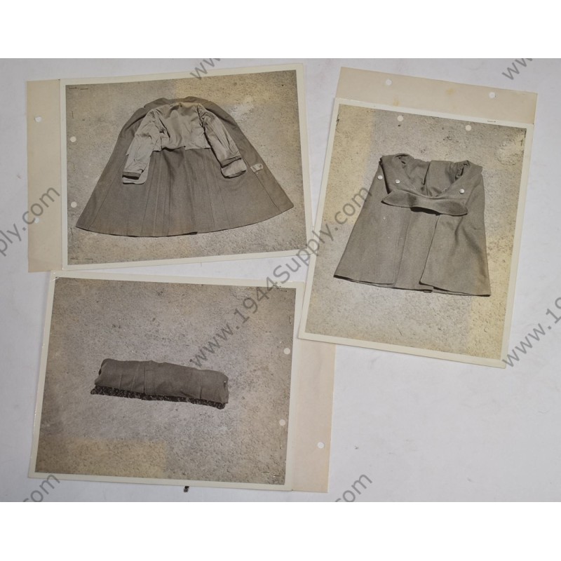 Three photos of Infantry field pack, used for manuals  - 1