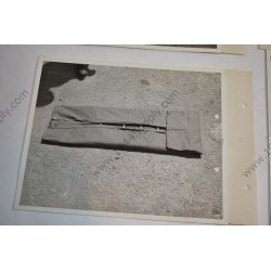 Four photos for making blanket roll, used for manuals  - 4