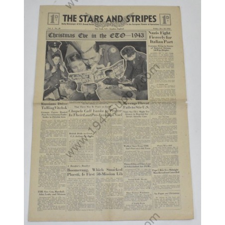 Stars and Stripes newspaper of December 24, 1943  - 1
