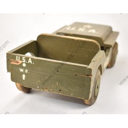 Wooden jeep toy  - 3