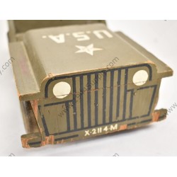 Wooden jeep toy  - 4