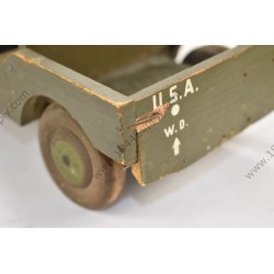 Wooden jeep toy  - 7