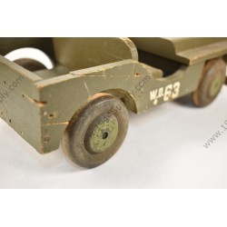 Wooden jeep toy  - 8