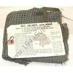 Tag for US helmet net with rubber band  - 5