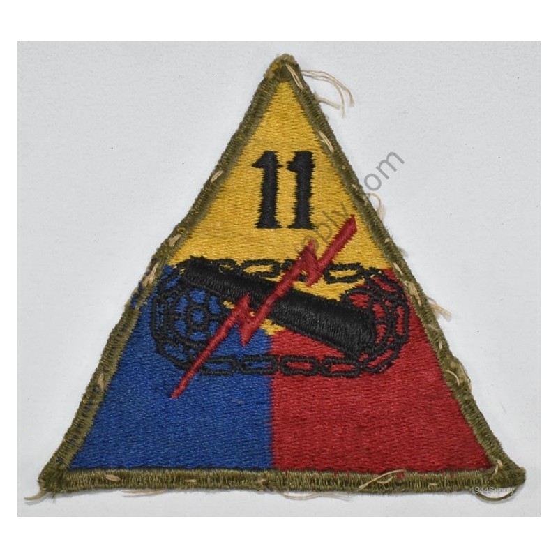 11th Armored Division patch  - 1