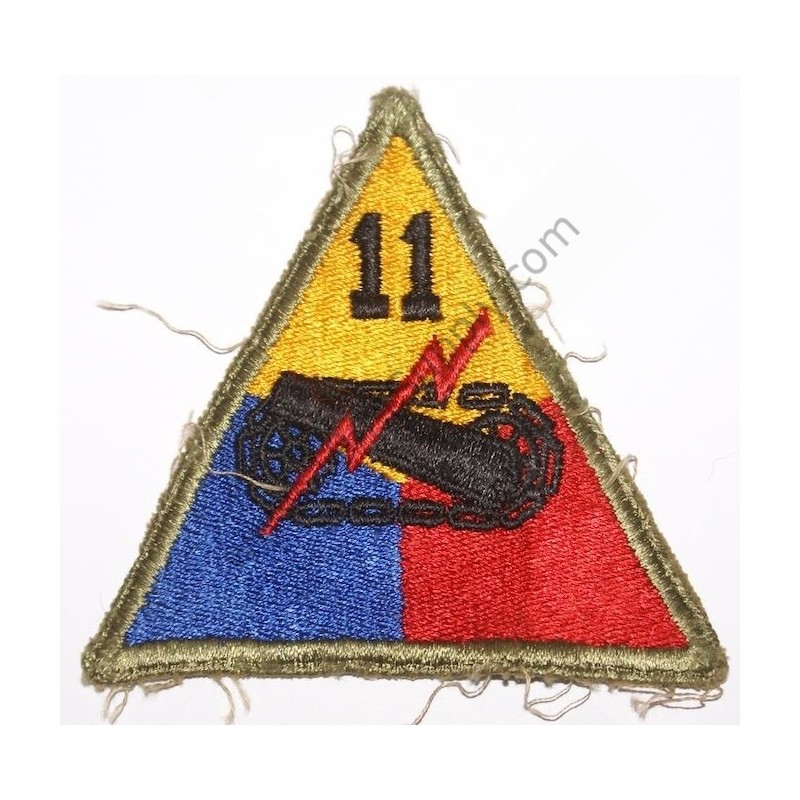 11th Armored Division patch  - 2
