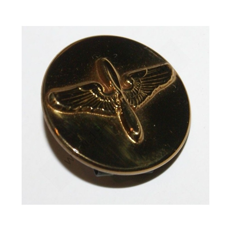 Army Air Corps Enlisted Men's collar disk  - 2