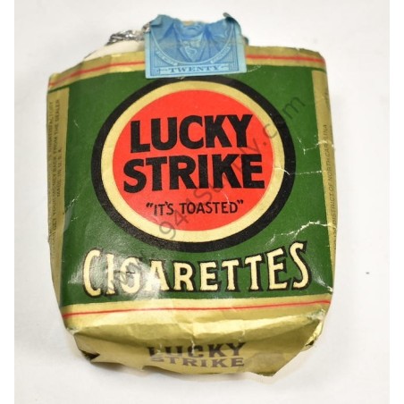 Emballage à cigarettes Lucky Strike (vide)
