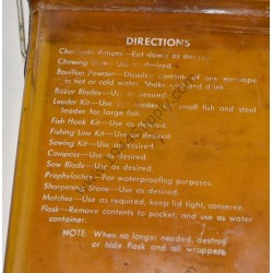 E-17 survival kit flasks  - 2