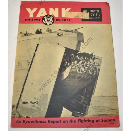 YANK magazine du 28 julliet 1944  - 1