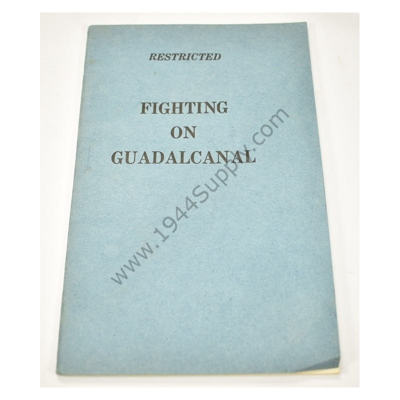 Livret Fighting on Guadalcanal  - 1