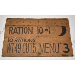 10-in-1 ration box sleeve section  - 1