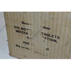 Halazone 100 tablets bottle, straight from the box  - 2