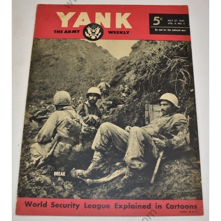 Magazine YANK du 27 julliet, 1945  - 1