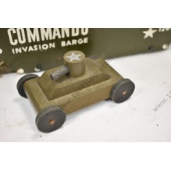 Wooden toys Commando invasion barge & tank  - 5