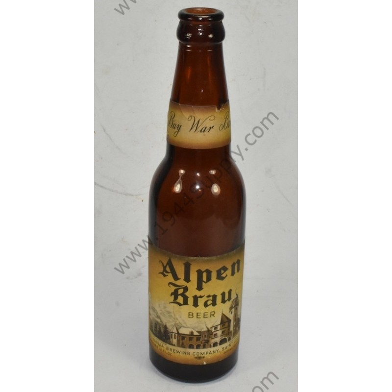 Alpen Brau beer bottle  - 1