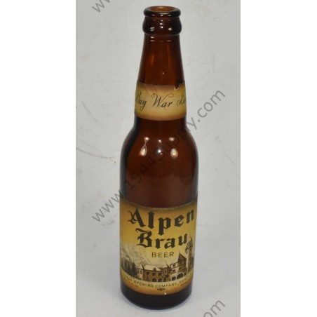 Alpen Brau beer bottle  - 1