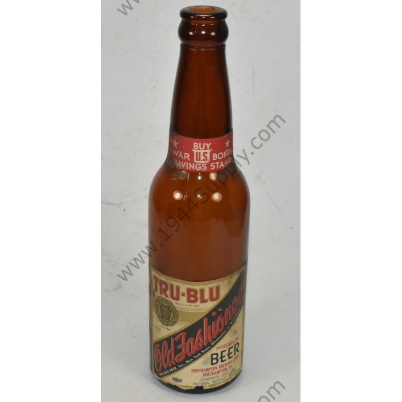 Tru-Blu beer bottle - 2 Tru-Blu beer bottle - 2