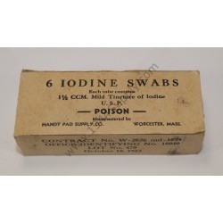 Iodine swabs  - 1
