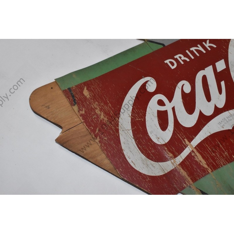 Coca Cola Wooden sign