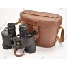 Binoculars in leather case  - 1