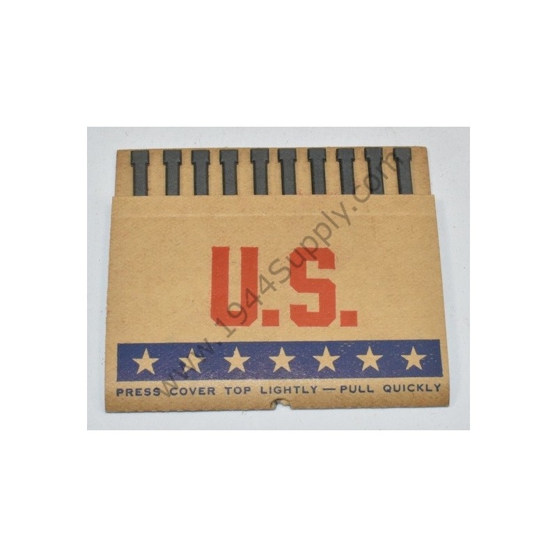 Pull matchbook, US Army, straight from the box  - 5