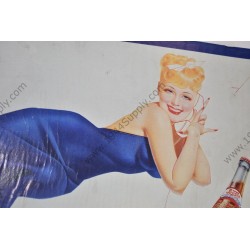 Petty affiche Pepsi-Cola Pin Up sign  - 2