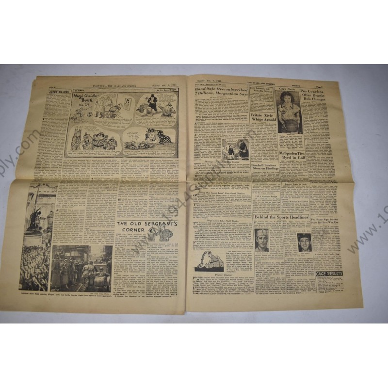 Stars And Stripes Newspaper Of January 7 1945 2646