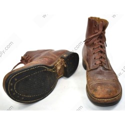 Service shoes, size 7½ C  - 1