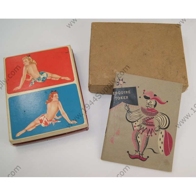 Varga Pin Up playing cards, 1944  - 1