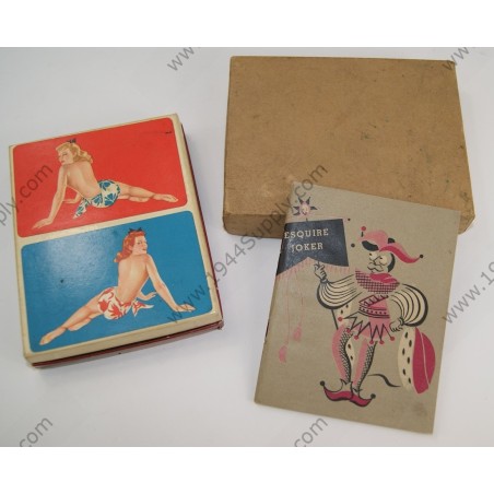 Varga Pin Up playing cards, 1944  - 1