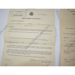 Enlistment documents of 10th Mountain Division GI  - 3